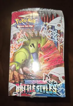 Pokemon TCG Sword & Shield Battle Styles Booster Box - 36 Packs Sealed - Image 4