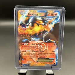 Heatran EX Plasma Freeze 13/116 Ultra Rare Holo Full Art 2013 Pokemon - Image 1