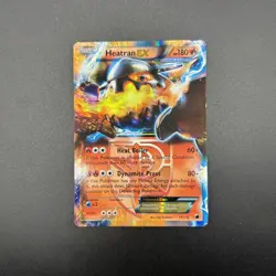 Heatran EX Plasma Freeze 13/116 Ultra Rare Holo Full Art 2013 Pokemon - Image 3