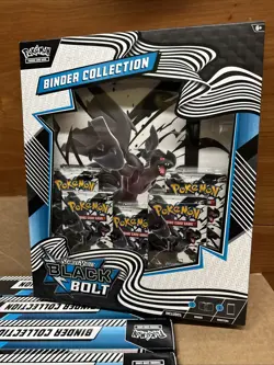 POKEMON SCARLET & VIOLET: BLACK BOLT BINDER COLLECTION 6-BOX CASE - Image 2
