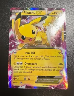 Pikachu EX XY84 (Black Star Promo) - Pokemon TCG X&Y XY - Image 1