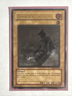 Yugioh Charcoal Inpachi Ultimate Rare LP SOD-EN001 - Image 1