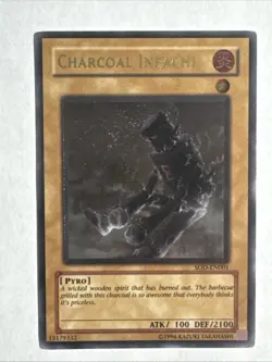 Yugioh Charcoal Inpachi Ultimate Rare LP SOD-EN001 - Image 3