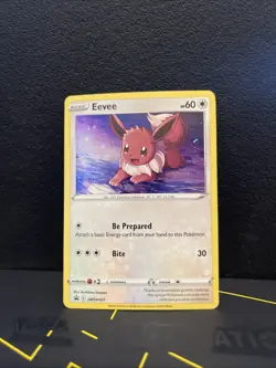 Eevee SWSH127 Sword & Shield Promo Card NM-Mint Condition - Image 1