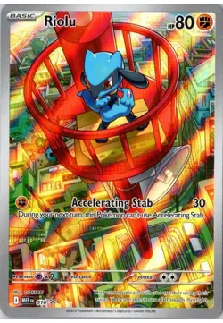 SEALED Pokemon TCG Riolu MEP 010 2025 Mega Evolution ETB Black Star Promo Card - Image 1