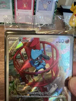 SEALED Pokemon TCG Riolu MEP 010 2025 Mega Evolution ETB Black Star Promo Card - Image 4