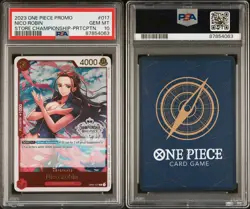 PSA 10 Nico Robin ST01 017 Championship Series Promo One Piece Card Game GEM MT - Image 3