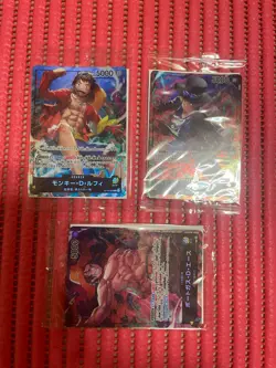 One Piece Seven Eleven Promo Card set Sealed Luffy sabo ace Japanese e193 - Image 1