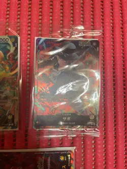 One Piece Seven Eleven Promo Card set Sealed Luffy sabo ace Japanese e193 - Image 3