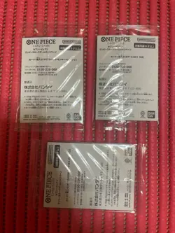 One Piece Seven Eleven Promo Card set Sealed Luffy sabo ace Japanese e193 - Image 5