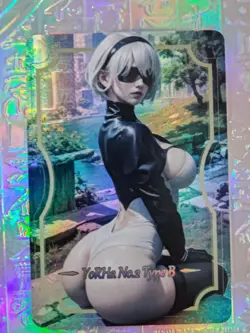 Card Goddess Nier Automata 2B Waifu Sexy JAP Holo - Image 1