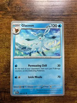 Eevee Evolution Pokemon Card Gift Set - Includes Eevee & Glaceon Ready-to-Gift - Image 3