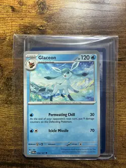 Eevee Evolution Pokemon Card Gift Set - Includes Eevee & Glaceon Ready-to-Gift - Image 5