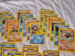 Fossil Set Lot of 28 Different WOTC Pokemon Cards Complete Common and more - Image 3