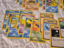Fossil Set Lot of 28 Different WOTC Pokemon Cards Complete Common and more - Image 5