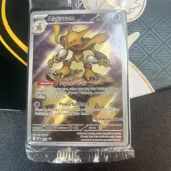 SEALED Pokemon Center Alakazam Promo Card - Image 1