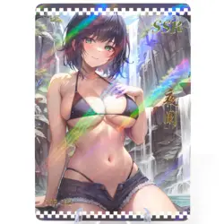 Yelan SSR - Genshin Impact - Goddess Story Anime Waifu Trading Card - Image 1