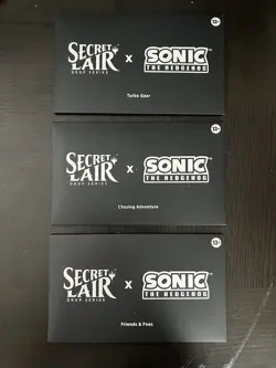 MTG Secret Lair x Sonic Complete Non-Foil Card Set - Image 1