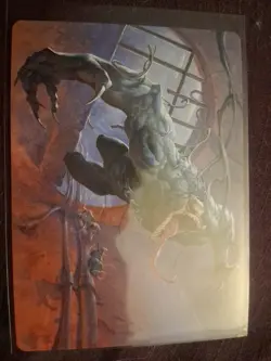 Venom, Evil Unleashed Art Card Art Series: Marvel's Spider-Man Regular - Image 1