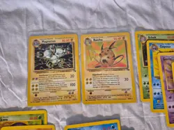 1999 Pokemon FOSSIL Set 32 Cards Near Complete Unlimited Edition Cards Lot NM EX - Image 2