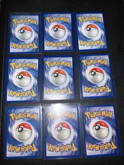 Vintage Lot 9 Cards Non Holos Pokemon Breeder, Item Finder And More - Image 3