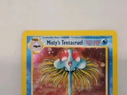 Pokemon TCG Card Misty's Tentacruel Gym Heroes 10/132 Unlimited Holo Rare NM - Image 2