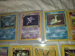 Near Complete Fossil Set 45 Cards WOTC Vintage Pokemon HOLO 1999 Holos Rares - Image 5