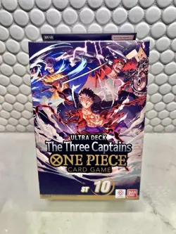 ONE PIECE Card Game THE THREE CAPTAINS Ultra Deck Starter Deck (ST-10) English 810059783508 - Image 1