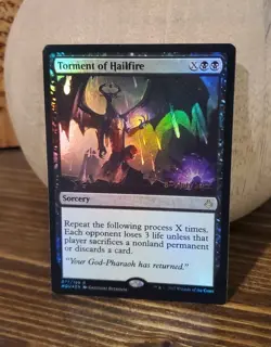 FOIL MTG Torment of Hailfire *Pre-release MP Hour of Devastation Magic FAST - Image 3