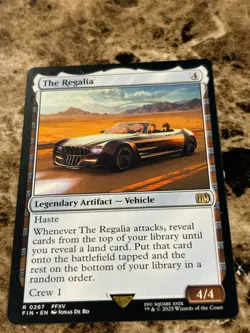 THE REGALIA Magic the Gathering MTG Final Fantasy - Image 1