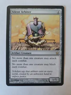 Silent Arbiter Fifth Dawn Regular Magic the Gathering MTG NM - Image 1
