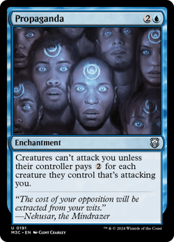 Propaganda #191 | Near Mint | Modern Horizons 3 Commander Magic MTG - Image 1