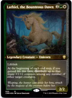Lathiel, the Bounteous Dawn (Foil Etched) - Commander Legends - 605 NM - Image 1