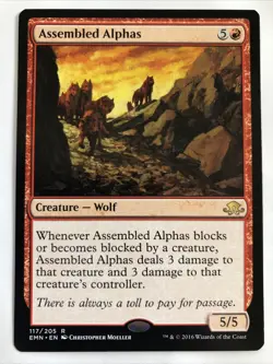 MTG Eldritch Moon Assembled Alphas 117/205 LP Rare - Image 1