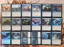 MTG EDH Custom Commander Deck: Callaphe, Beloved Of The Sea- Mono U Enchant - Image 2