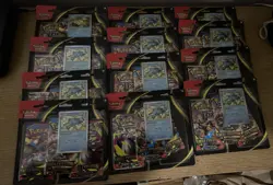 Lot Of 12 - Pokemon Mega Evolution 3-Pack Blister - Brand New, Sealed - Image 1
