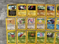 Pokemon Card Lot Of 48: Aquapolis E-Series Non-Holo - NM to MP - Image 2