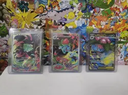 Pokemon Mega Evolutions Bulbasaur 133, Ivysaur 134, & Venusaur EX 155 - Image 1