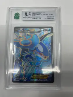 Pokemon Kyogre EX 148/160 Primal Clash MNT 8.5 PSA BGS CGC - Image 1