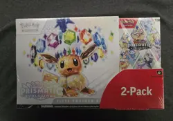 Pokemon Prismatic Evolutions ETB With Booster Bundle New/sealed - Image 1