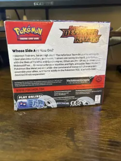 Destined Rivals Booster Box Pokemon TCG FACTORY SEALED English - Image 3