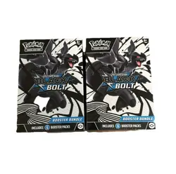 Pokemon Black Bolt Booster Bundle Set of 2 Sealed New - Image 1