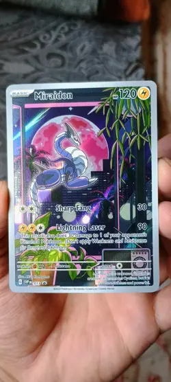 Pokemon TCG Miraidon SVP Black Star Promos SVP013 Holo Promo Promo - Image 1