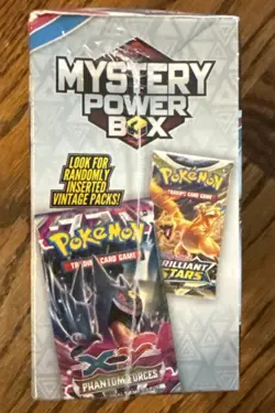 Pokemon Mystery Power Box Chase Pack Seeded 1:10 (5 Booster Packs) NEW SEALED - Image 2