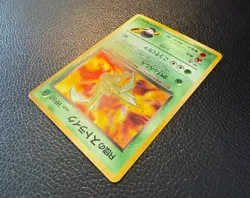 1998 POKEMON TCG TEAM ROCKET'S SCYTHER GYM SERIES HOLO JAPANESE NO. 123 LP - Image 4