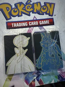 Riolu And Alakazam Mega ETB Promo Pokemon Center Stamped - Image 2