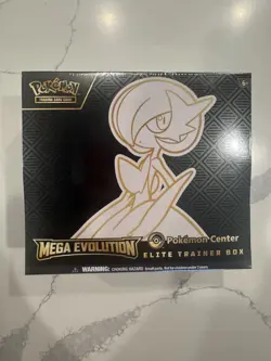 Pokemon TCG Mega Evolution Pokemon Center ETB Gardevoir - SEALED, IN HAND - Image 1
