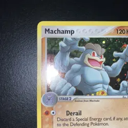 Pokemon TCG Machamp EX Legend Maker 9 Holo Holo Rare - Image 2