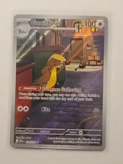 Pokemon Mega Evolution Gumshoos 153/132 Illustration Rare - Image 1