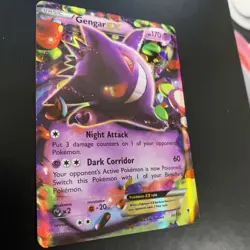 POKEMON TCG GENGAR EX 34/119 PHANTOM FORCES LP/MP (SEE PHOTOS) - Image 2